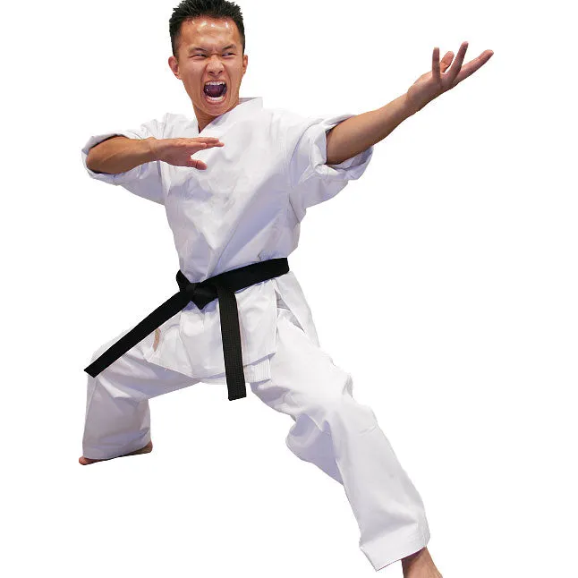 20% OFF White Medium Weight Karate Uniform