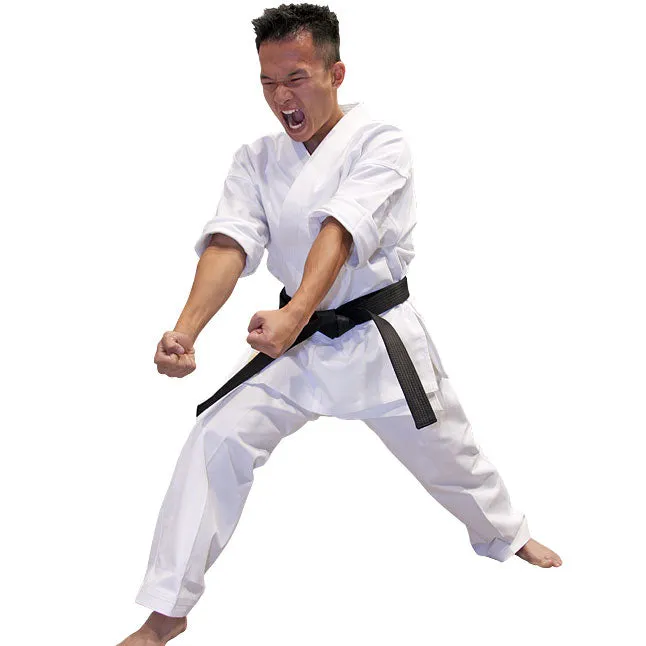 20% OFF White Medium Weight Karate Uniform