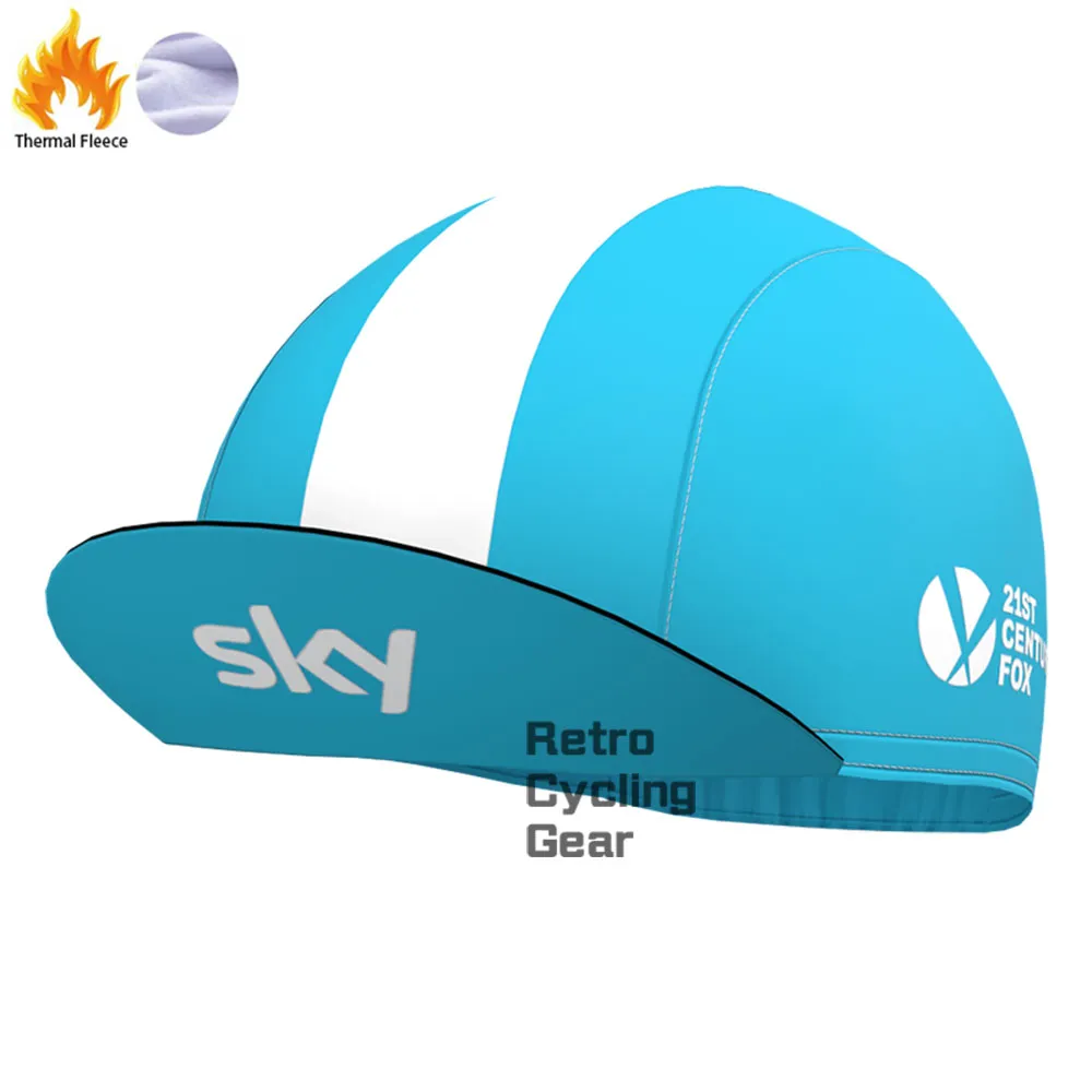 2018 blue sky Fleece Retro Long Cycling Kits