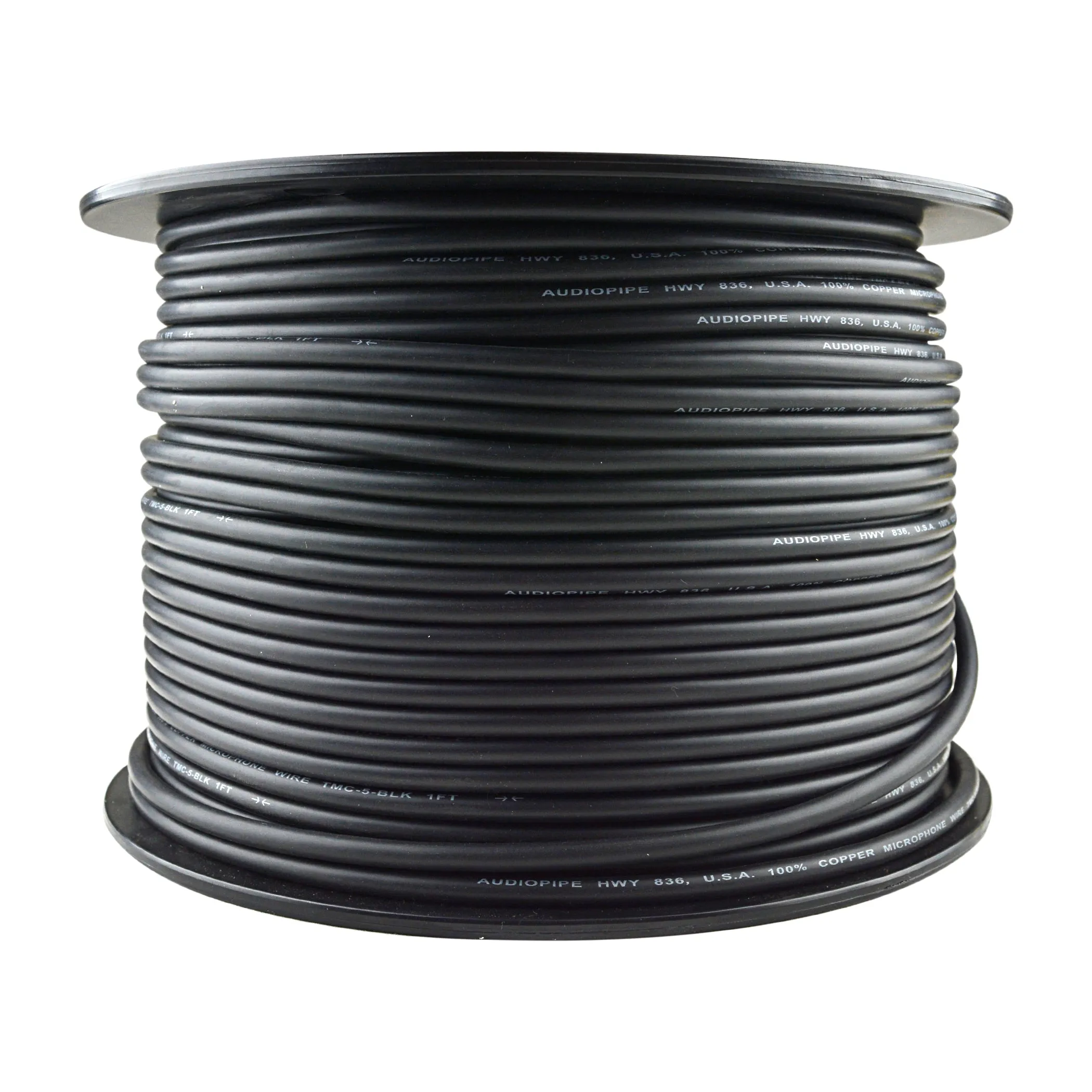 500’ Microphone Cable, 100% Copper (TMC-5-BLK)