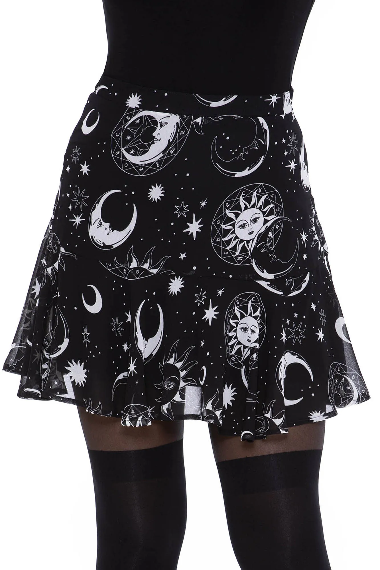 Astral Light Skater Skirt