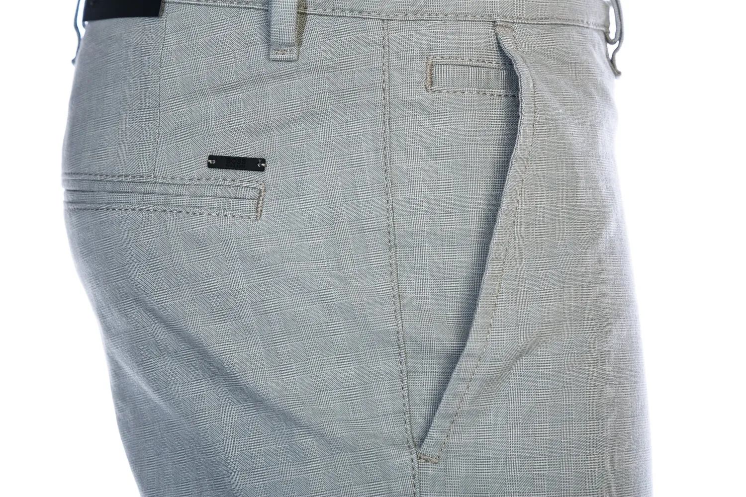 BOSS Schino-Slim Shorts Short in Silver