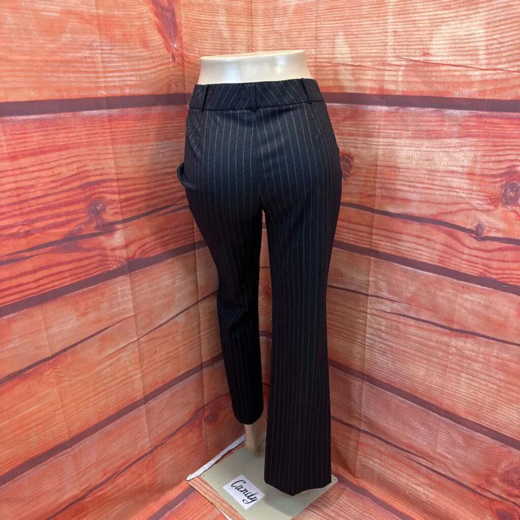 CARLISLE BLACK STRIPED PANTS SIZE 8 TCC