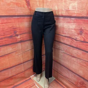 CARLISLE BLACK STRIPED PANTS SIZE 8 TCC