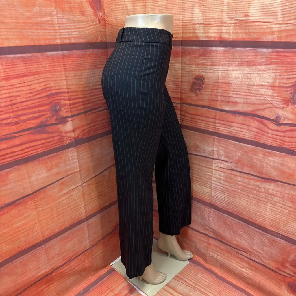 CARLISLE BLACK STRIPED PANTS SIZE 8 TCC