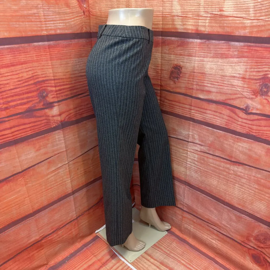 CARLISLE GRAY STRIPED PANTS SIZE 8 TCC