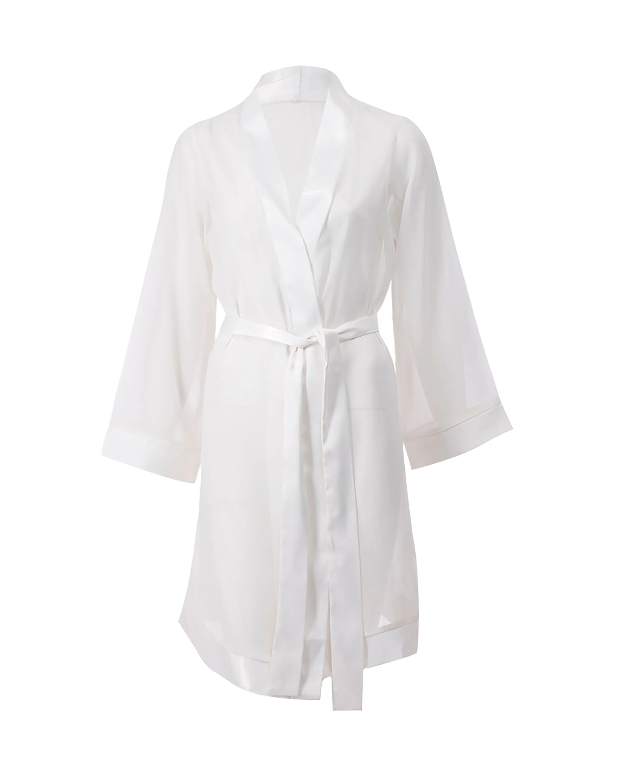 Chiffon Kimono Ivory