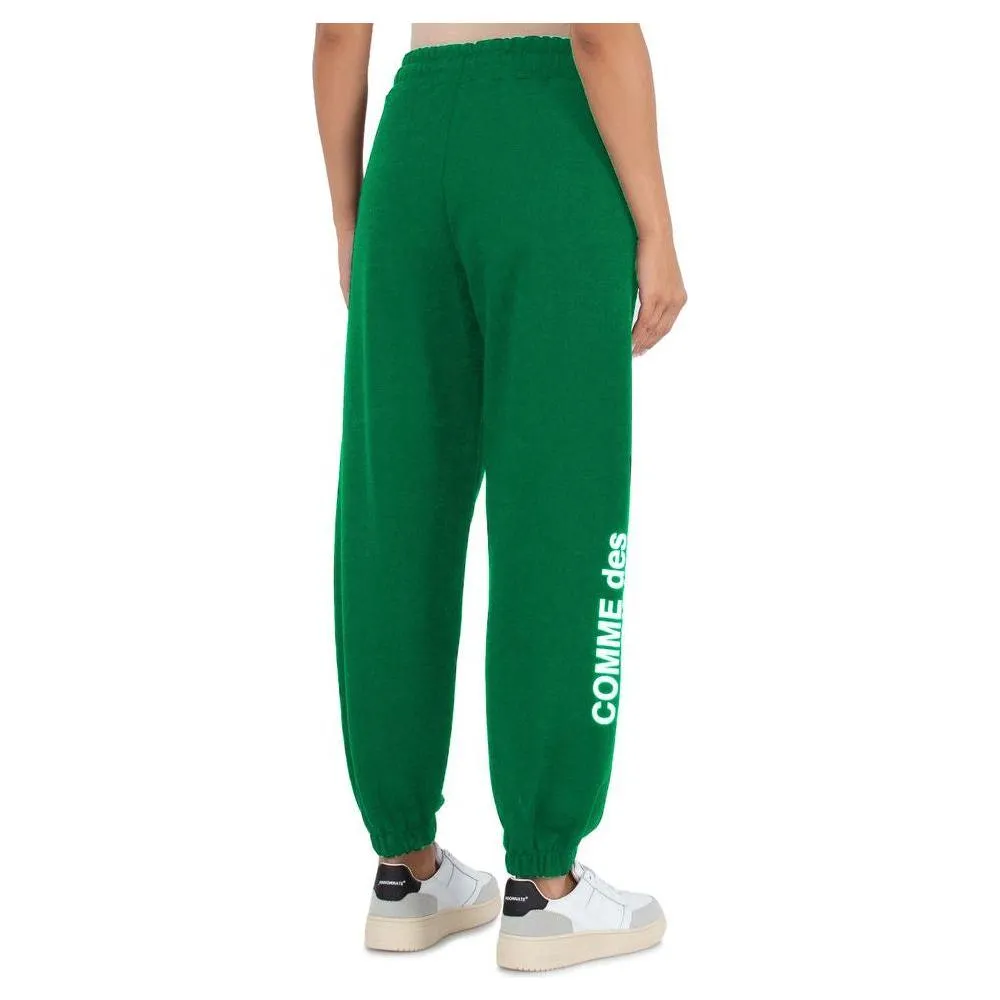 Comme Des Fuckdown Green Cotton Jeans & Pant