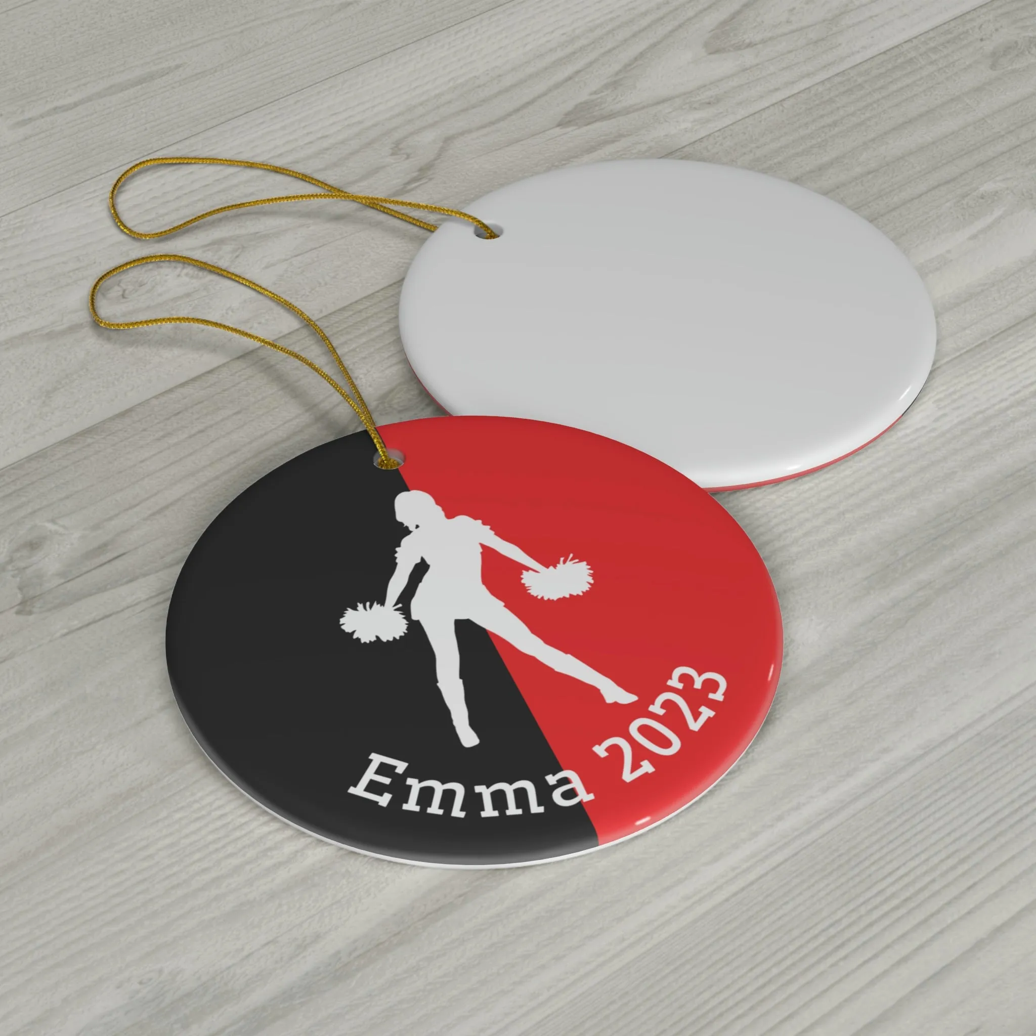 Dance Ornament, Personalized Dance Team Ceramic Ornament