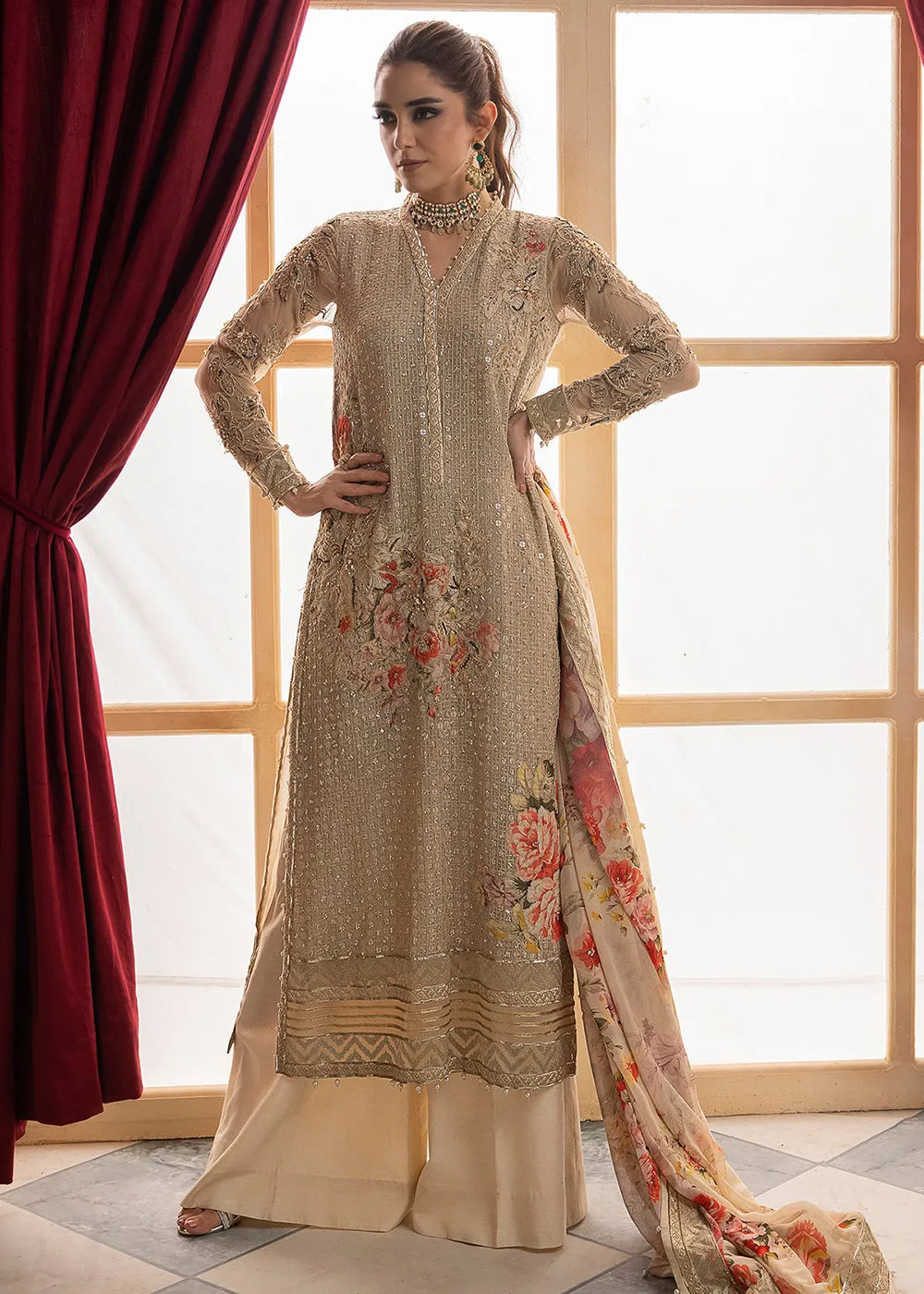 Dastan E Jashan Premium Chiffon '24 by Charizma | DJW4-05