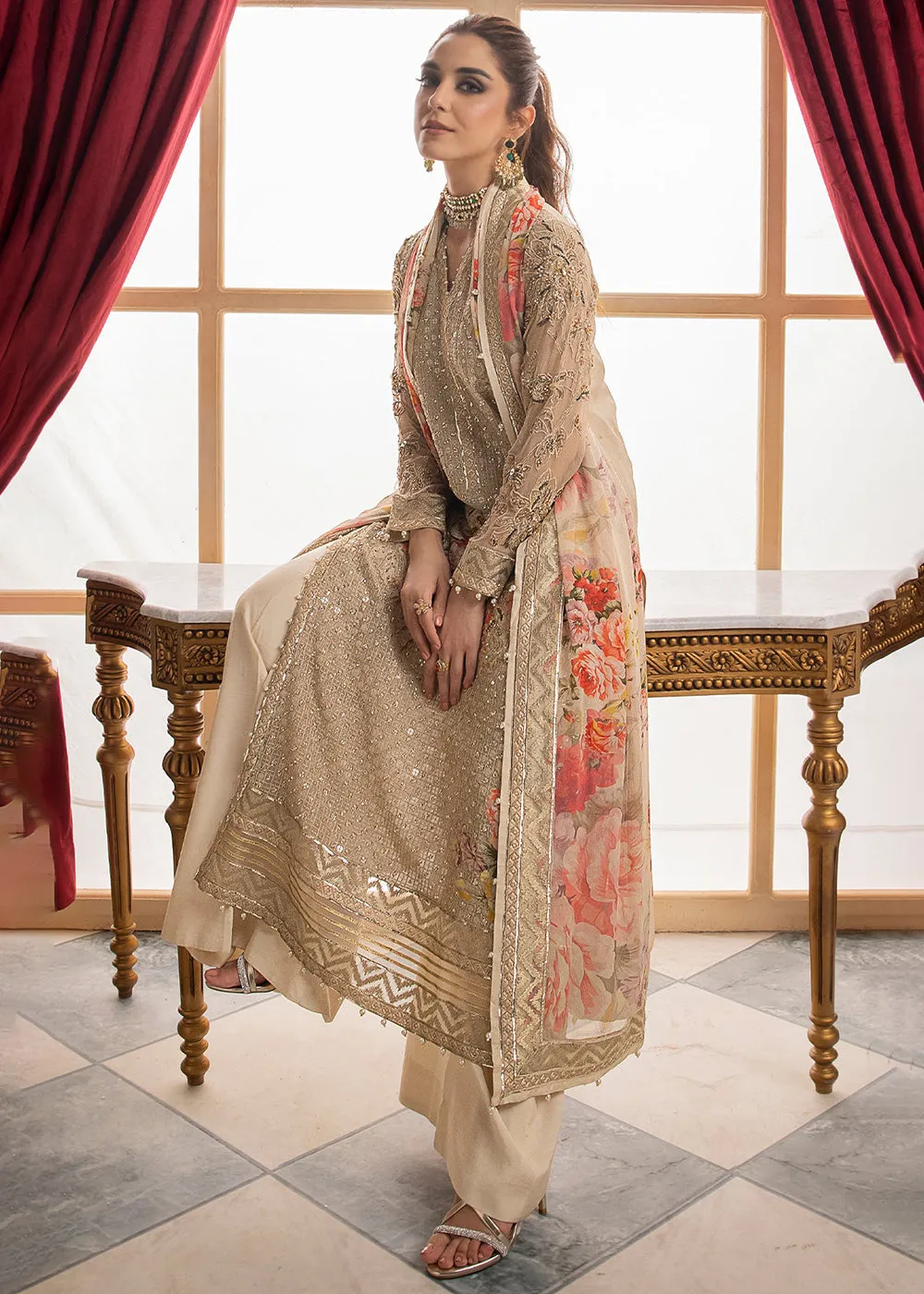 Dastan E Jashan Premium Chiffon '24 by Charizma | DJW4-05