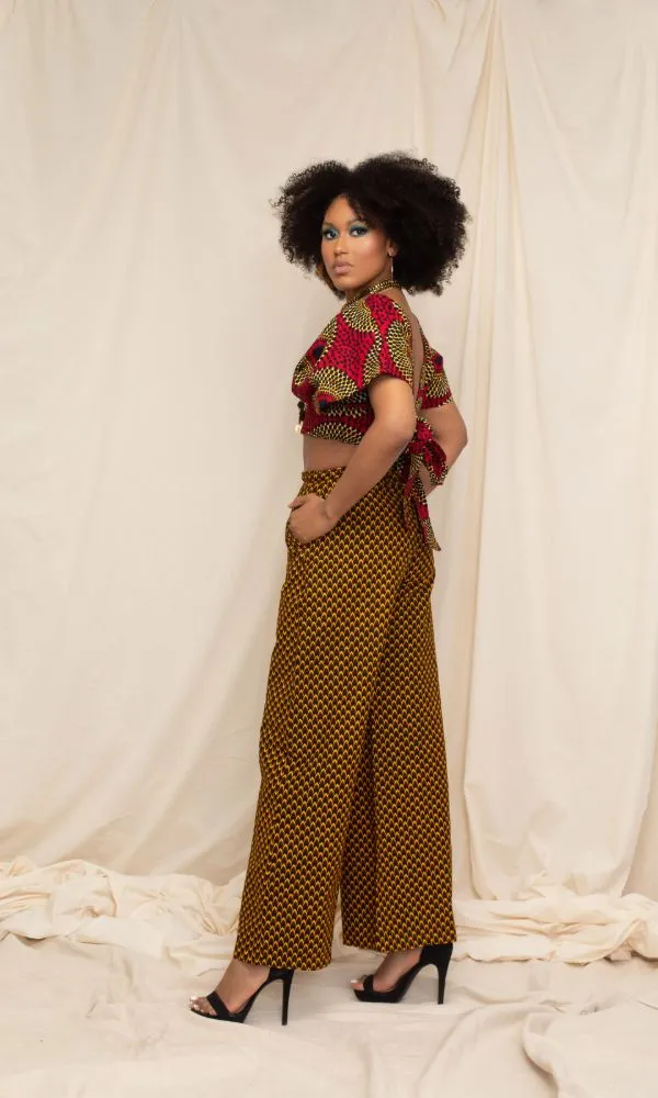 Feza Wide Leg Pant