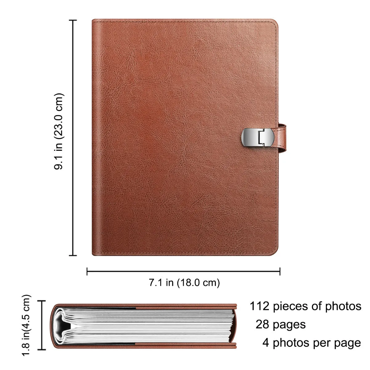 Fintie Photo Album for 4x6" Film | 112 Pockets