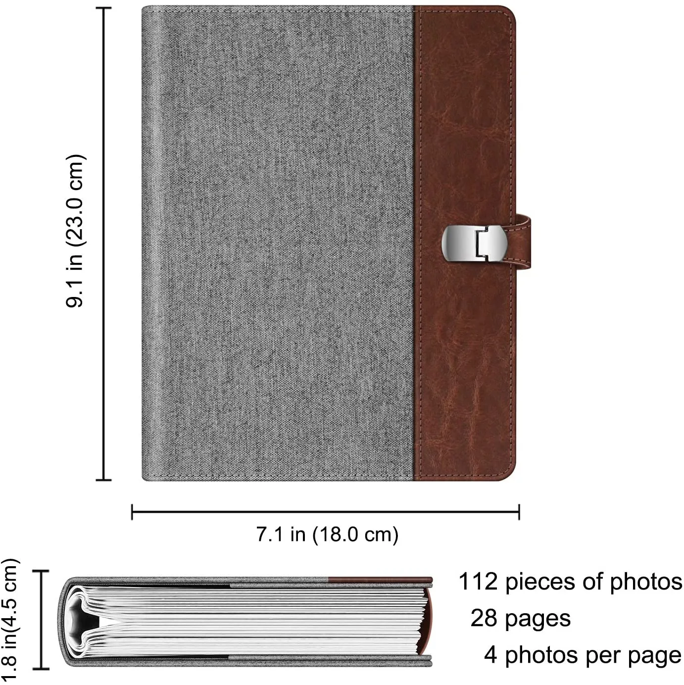 Fintie Photo Album for 4x6" Film | 112 Pockets