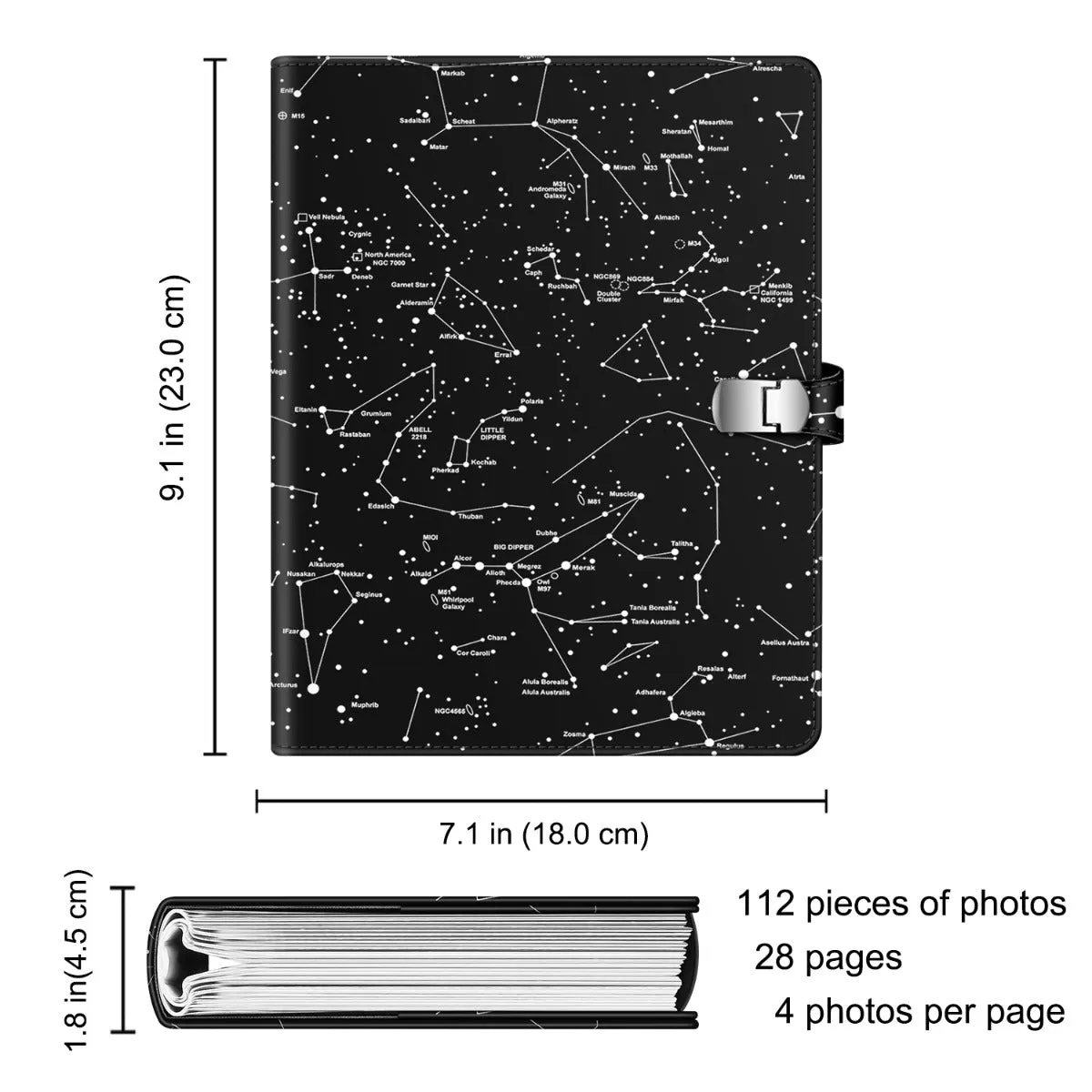 Fintie Photo Album for 4x6" Film | 112 Pockets