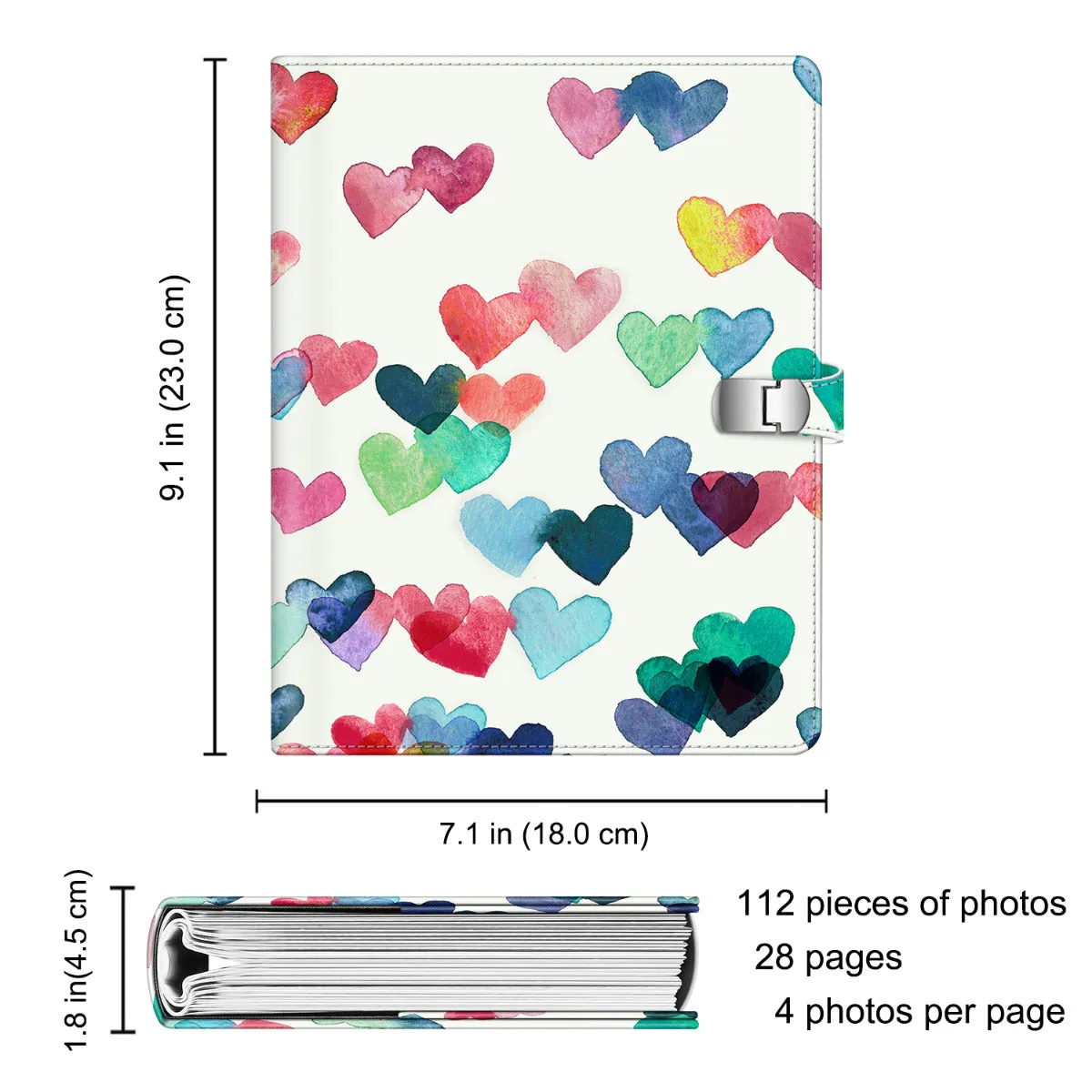 Fintie Photo Album for 4x6" Film | 112 Pockets