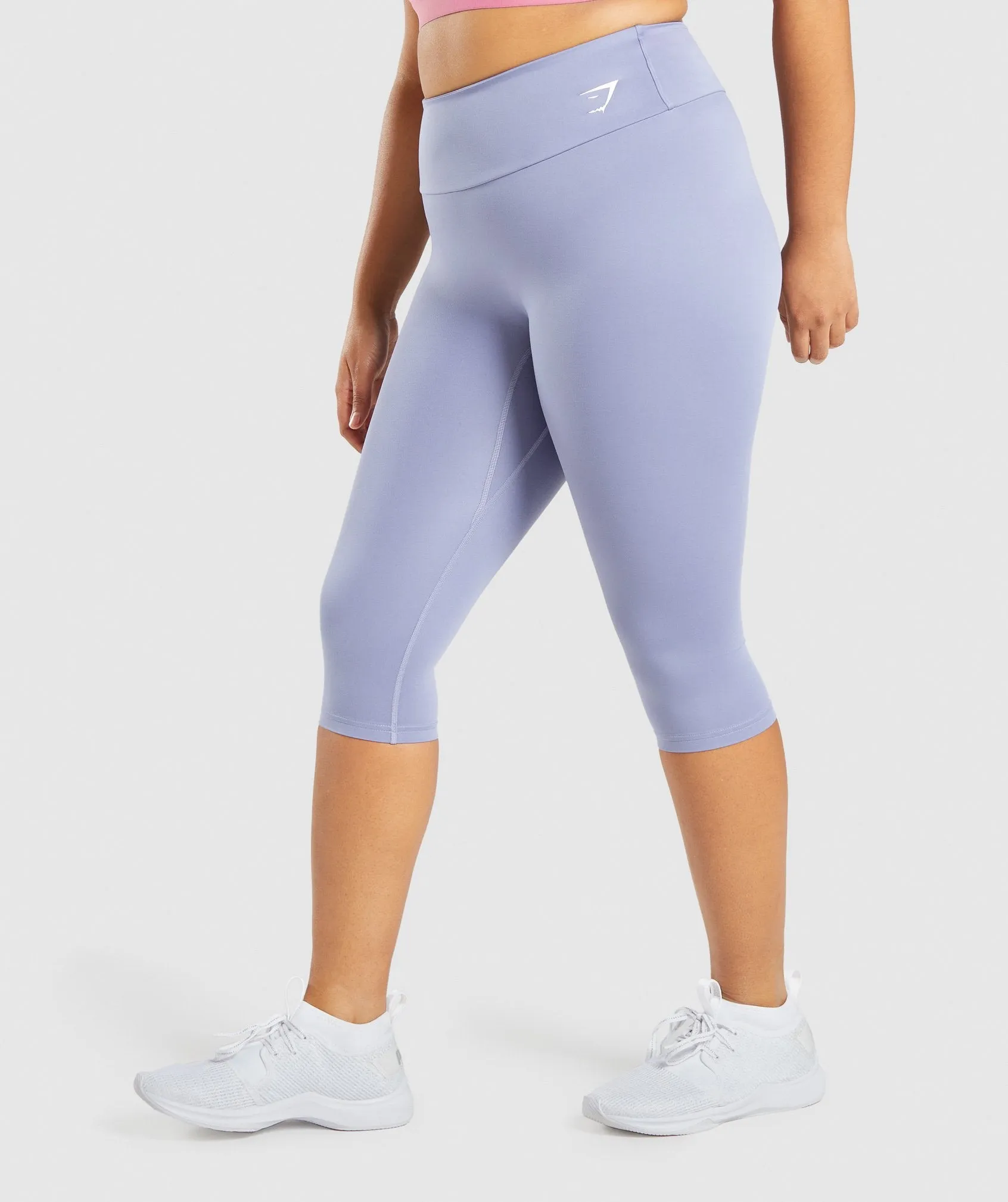 Gymshark Training Cropped Leggings - Light Blue