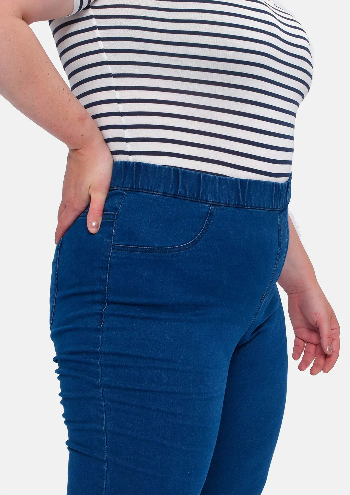 High Waist Stretch Jeggings