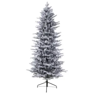 Kaemingk Frosted Grandis Slim Artificial Christmas Tree