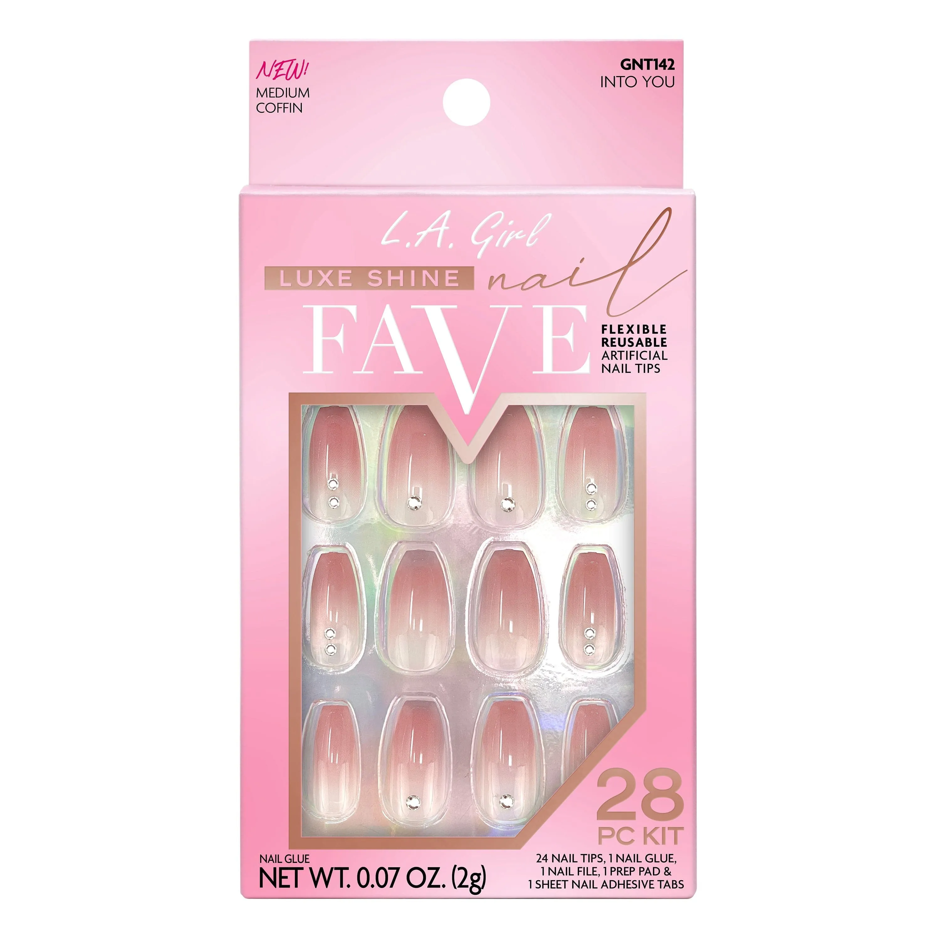 Luxe Shine Fave Nail Tips - Into You