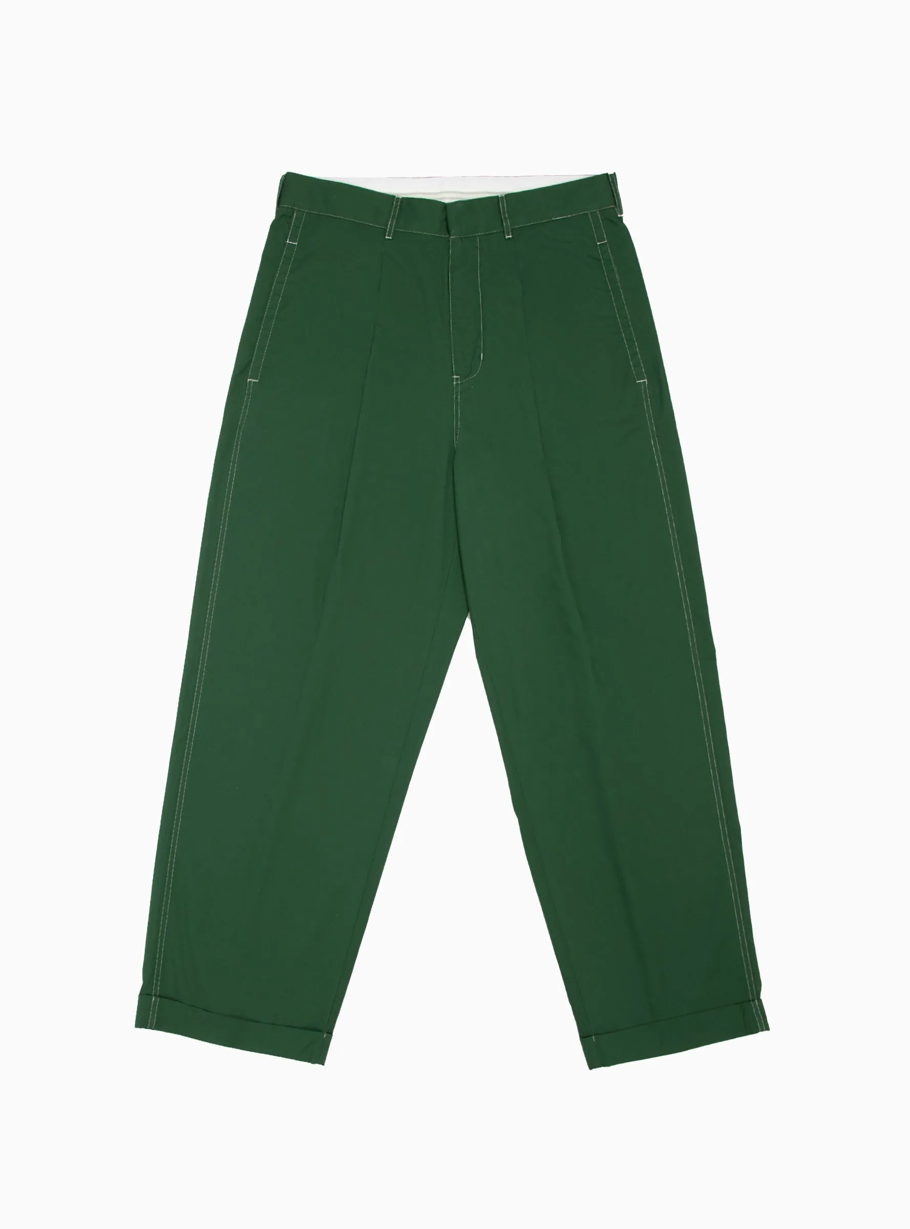 Manager Pleated Pants Forest