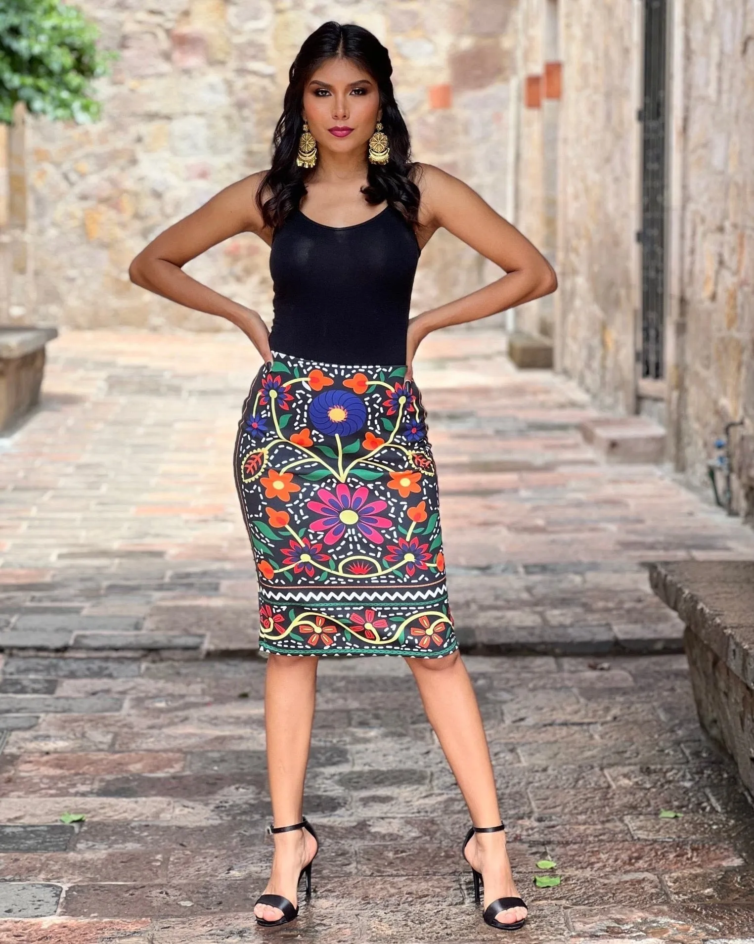 Michoacan Midi Skirt