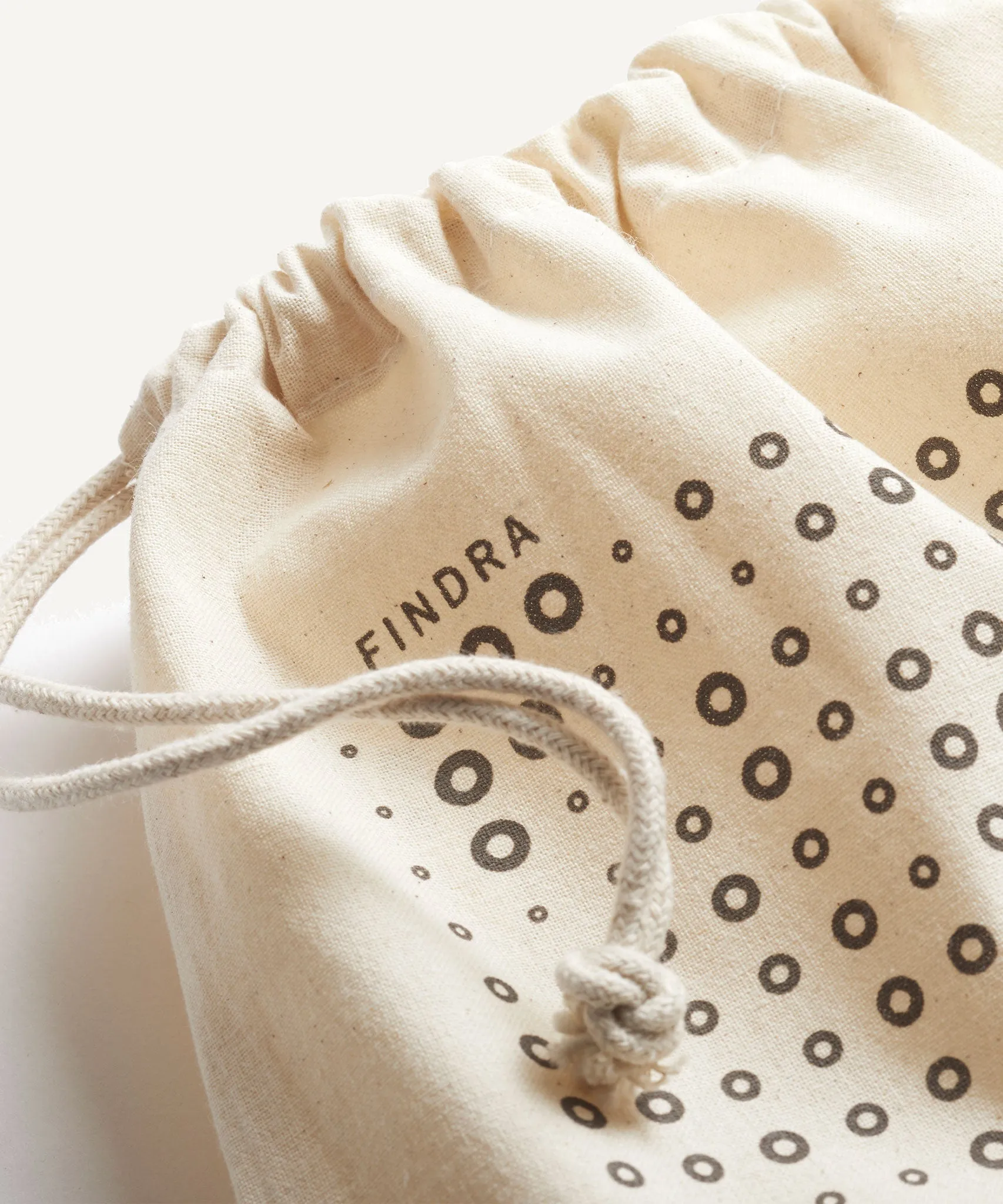 Organic Cotton Drawstring Bag