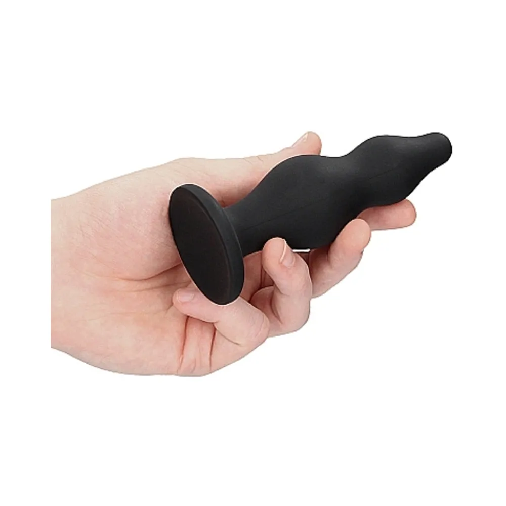 Ouch Bubble Butt Plug Black