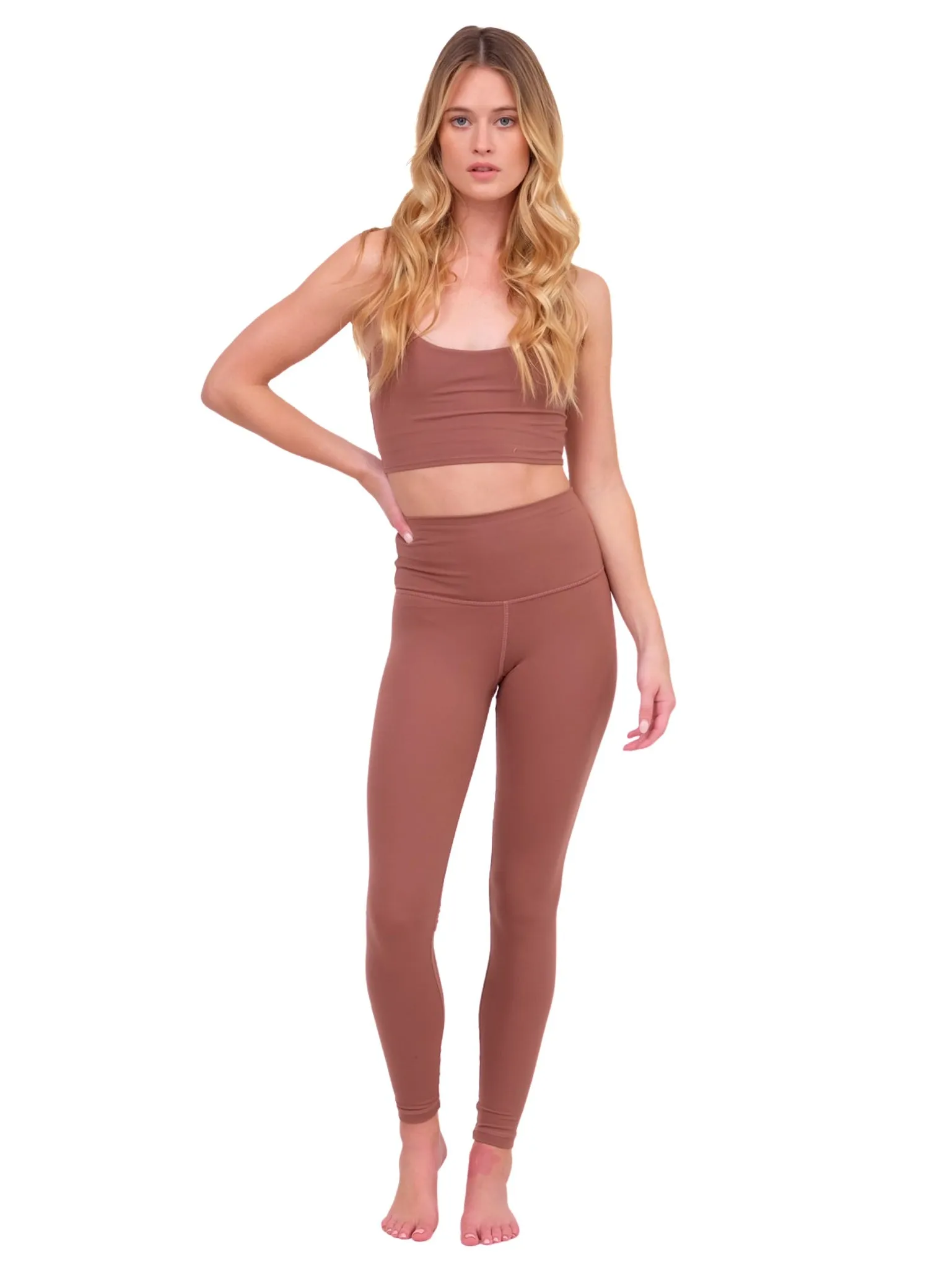 Pure Yoga Pant - Cocoa