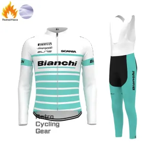 SCANIA  Bianchi Fleece Long Cycling Kits