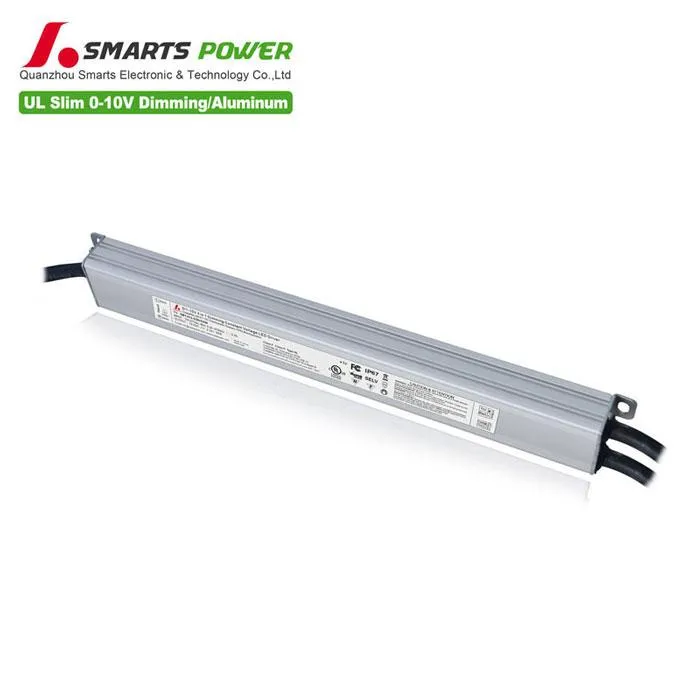 Slim Size 0-10V Dimmable Driver 30W(IP67)