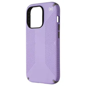 Speck Presidio Grip 2 Case for iPhone 14 Pro - Spring Purple and Cloudy Gray