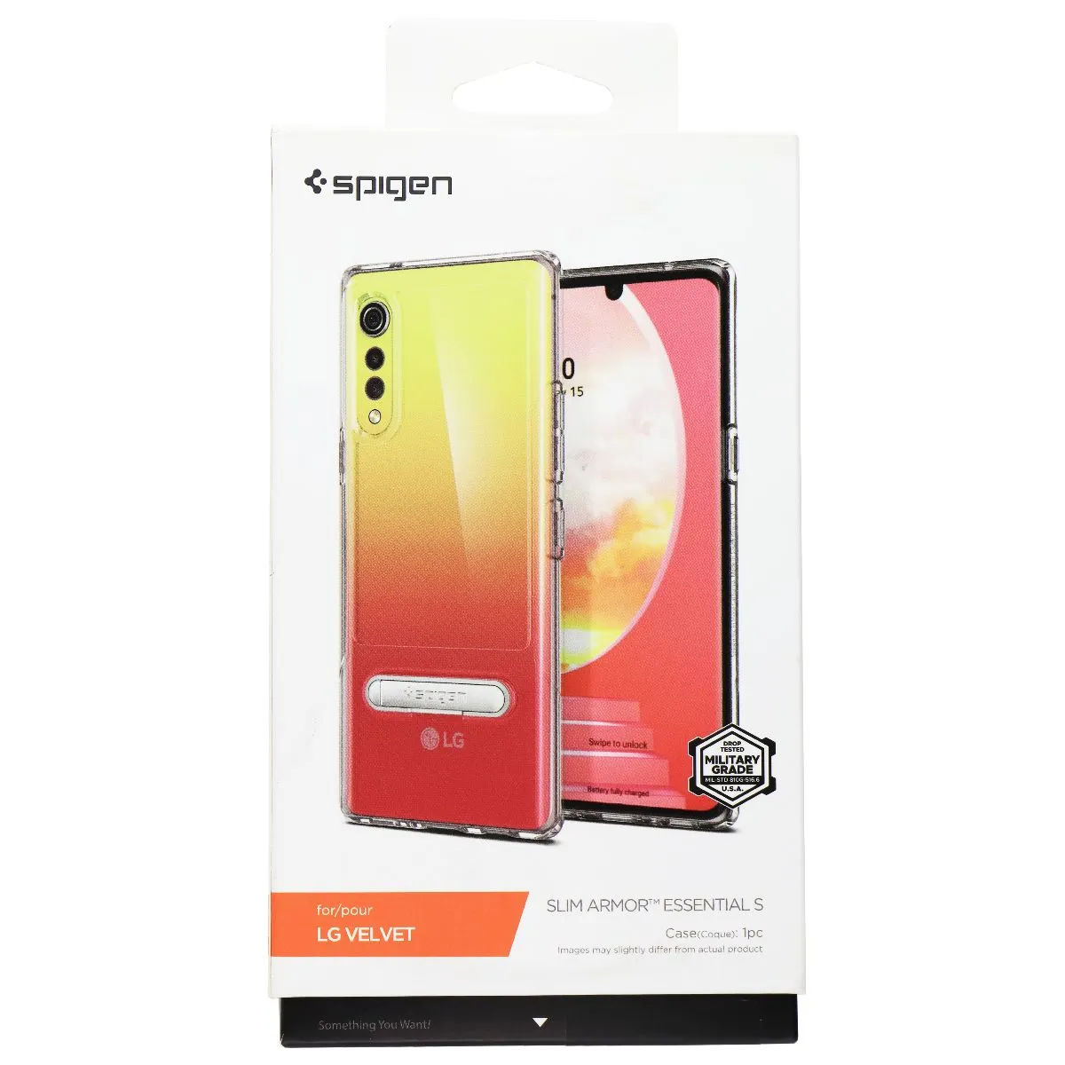 Spigen Slim Armor Essential S Case for LG Velvet - Clear