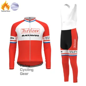 Televizier Fleece Retro Cycling Kits