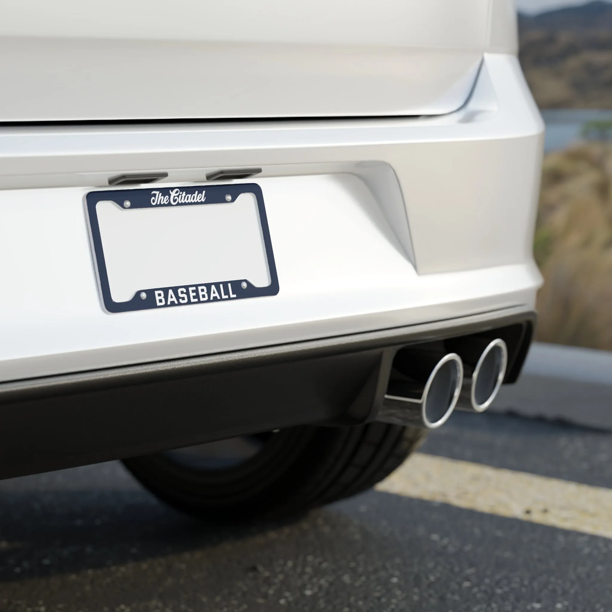 The Citadel, Baseball License Plate Frame