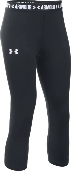 UA HeatGear® Armour Solid Young Girls’ Capris 1271021-001