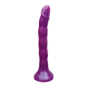 Wet Dreams Skinny Me Strap-on - Purple